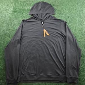 Skims mens black stretch lounge performance hoodie